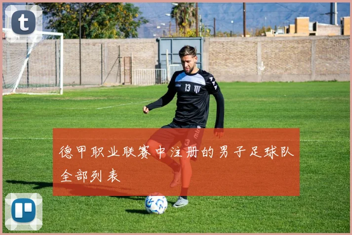 德甲职业联赛中注册的男子足球队全部列表